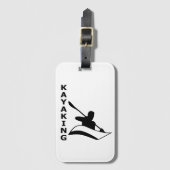 Étiquette À Bagage Kayak (Devant Vertical)