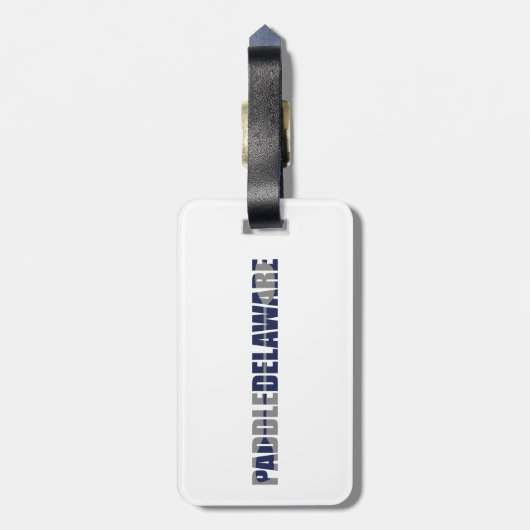 Étiquette À Bagage Kayaking (Dos Vertical)