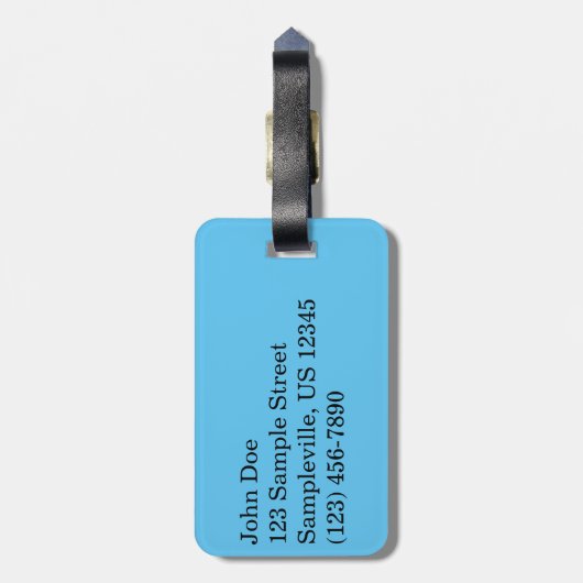 Étiquette À Bagage Kayaking aux îles Virgin (Dos Vertical)