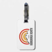 Étiquette À Bagage Kearsarge Nord New Hampshire (Dos Vertical)