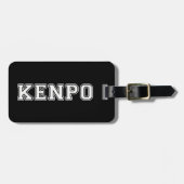 Étiquette À Bagage Kenpo (Devant horizontal)