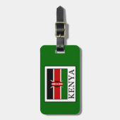 Étiquette À Bagage Kenya (Devant Vertical)