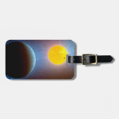 Étiquette À Bagage Kepler-10 Star System. (Devant horizontal)