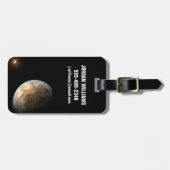 Étiquette À Bagage Kepler-186f Orbitant Une Étoile Éloignée. (Devant horizontal)