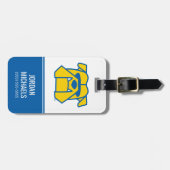 Étiquette À Bagage Kettering University Bulldogs (Devant horizontal)