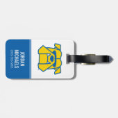 Étiquette À Bagage Kettering University Bulldogs (Dos horizontal)