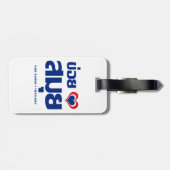 Étiquette À Bagage Khoi Huk (I Heart / Love) Koh Samui Suède (Dos horizontal)