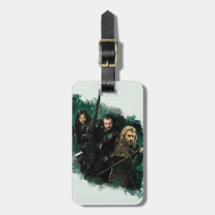 Étiquette À Bagage Kili, THORIN OAKENSHIELD™, et graphique de Fili