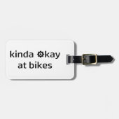 Étiquette À Bagage Kinda OK Pour Les Vélos (Devant horizontal)