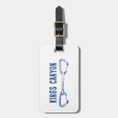 Étiquette À Bagage Kings Canyon Climbing Quickdraw (Devant Vertical)