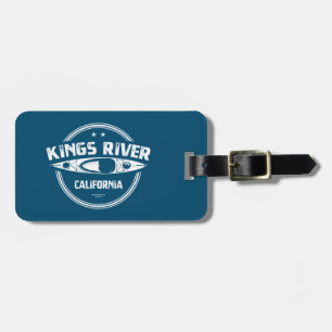 Étiquette À Bagage Kings River Californie Kayak