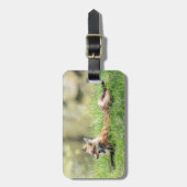 Étiquette À Bagage Kit de Fox rouge (Devant Vertical)