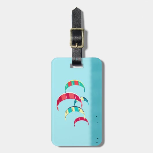 Étiquette À Bagage Kite Surf (Devant Vertical)