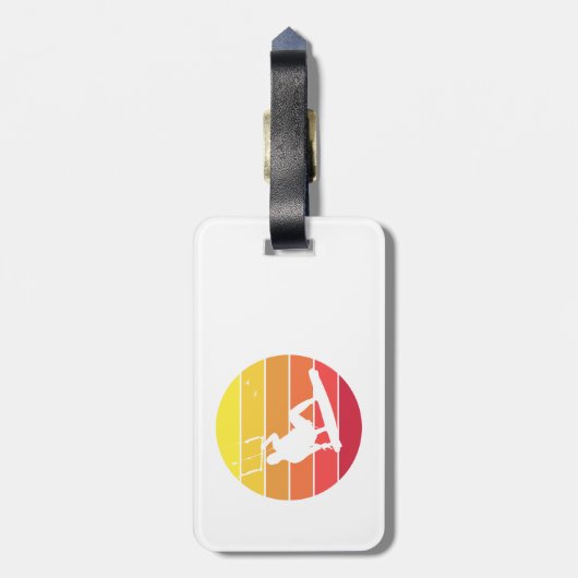 Étiquette À Bagage Kitesboard (Dos Vertical)