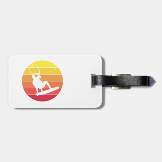 Étiquette À Bagage Kitesboard (Dos horizontal)
