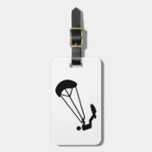 Étiquette À Bagage Kitesurf (Devant Vertical)