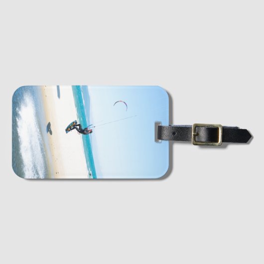 Étiquette À Bagage Kitesurfer boosts (Devant Horizontal)
