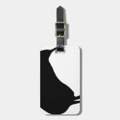 Étiquette À Bagage Kiwi Silhouette (Devant Vertical)