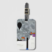 Étiquette À Bagage Klee - Hiver (Devant Vertical)