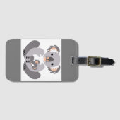 Étiquette À Bagage KOALA - Amoureux des animaux - Marsupial - (Devant Horizontal)