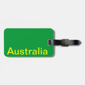 Étiquette À Bagage koala australien et bébé (Dos horizontal)