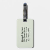 Étiquette À Bagage Koala hautement Koalafied (Dos Vertical)