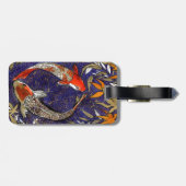 Étiquette À Bagage koi de bonne chance (Dos horizontal)