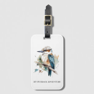 Étiquette À Bagage Kookaburra True Blue, personnalisé