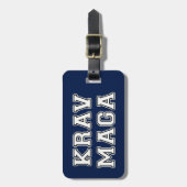 Étiquette À Bagage Krav Maga (Devant Vertical)