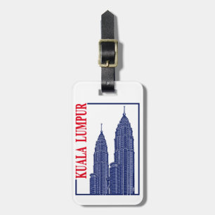 Étiquette À Bagage Kuala Lumpur