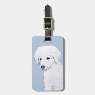 Étiquette À Bagage Kuvasz Peinture - Cute Original Chien Art