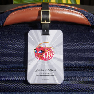 Étiquette À Bagage Kwami Tikki