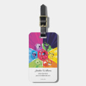 Étiquette À Bagage Kwamis coloré (Devant Vertical)