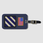 Étiquette À Bagage La 3e Division d'infanterie de la Division d'infan (Devant Horizontal)