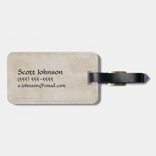 ÉTIQUETTE À BAGAGE LA BATAILLE DE CINQ ARMÉES™ (Dos horizontal)