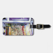 Étiquette À Bagage La bière froide dans un Hot Deli  (Devant horizontal)