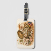Étiquette À Bagage La Boîte Tin (Devant Vertical)
