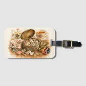 Étiquette À Bagage La Boîte Tin (Devant Horizontal)