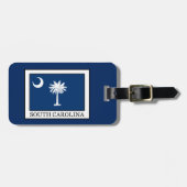Étiquette À Bagage La Caroline du Sud (Devant horizontal)