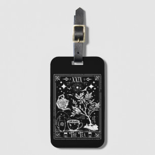 Étiquette À Bagage La carte de tarot du thé