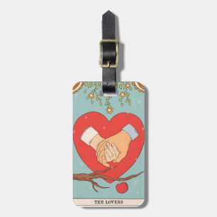 Étiquette À Bagage La carte tarot des Amateurs Majeurs Arcana