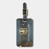 Étiquette À Bagage La CEINTURE de l'OFFICIER de l'armée rouge du RSF (Devant Vertical)