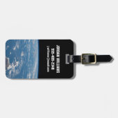 Étiquette À Bagage La chaîne de l'île d'Hawaï (Devant horizontal)