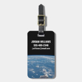 Étiquette À Bagage La chaîne de l'île d'Hawaï (Devant Vertical)