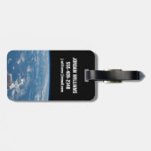 Étiquette À Bagage La chaîne de l'île d'Hawaï (Dos horizontal)