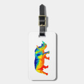 Étiquette À Bagage La chaleur Sensored (Devant Vertical)