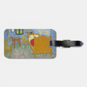 Étiquette À Bagage La chambre à coucher par Vincent van Gogh