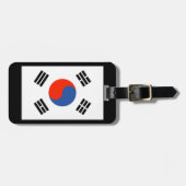 Étiquette À Bagage La Corée du Sud (Devant horizontal)