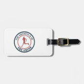 Étiquette À Bagage La Croissance Est Sur Le Terrain (Devant horizontal)