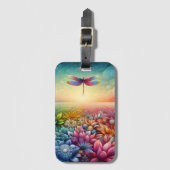 Étiquette À Bagage La Danse de la libellule - (Devant Vertical)